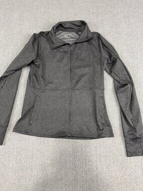 Jockey Womens Full-Zip Black Active Jacket S